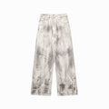 Tie-dye pants on a white background