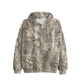 Camouflage hoodie on a white background